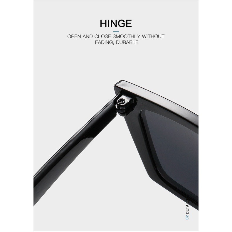 Kính mát thời trang nam nữ chống nắng tia uv400 thiết kế kiểu dáng mới phong cách Châu Âu