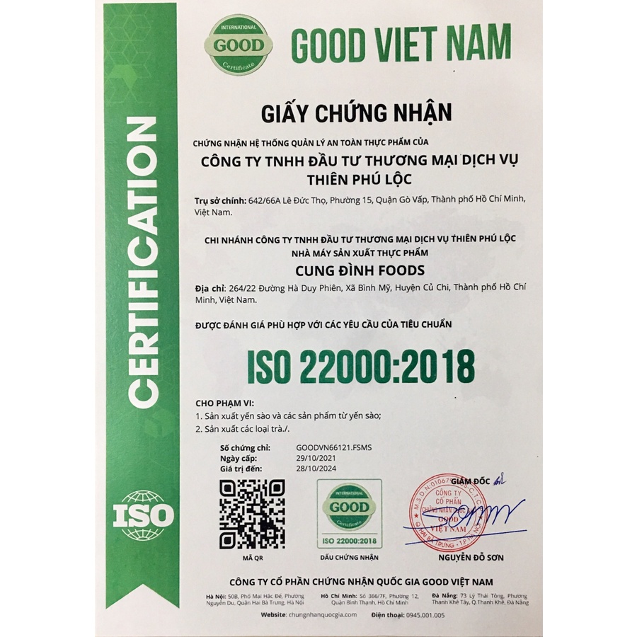 Combo 5 hộp nước yến đường phèn- yến sào cung đình - giúp bồi bổ sức khỏe - ảnh sản phẩm 5