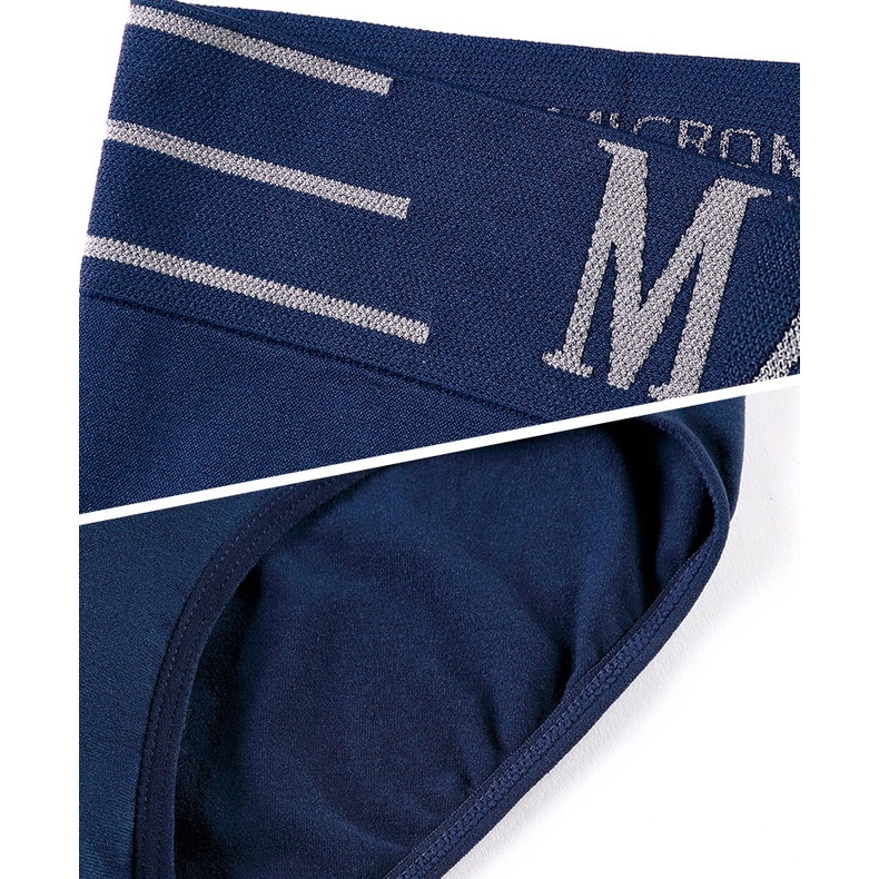 Quần Lót nam Thể Thao Lưng Vừa Thoáng Khí Thấm Hút Mồ Hôi Tốt Thiết Kế Cá Tính Cho Nam