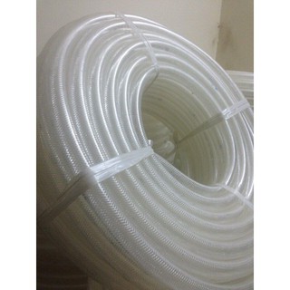 Ống nhựa mềm dẫn nước màu trắng loại tốt lõi dày (1m)