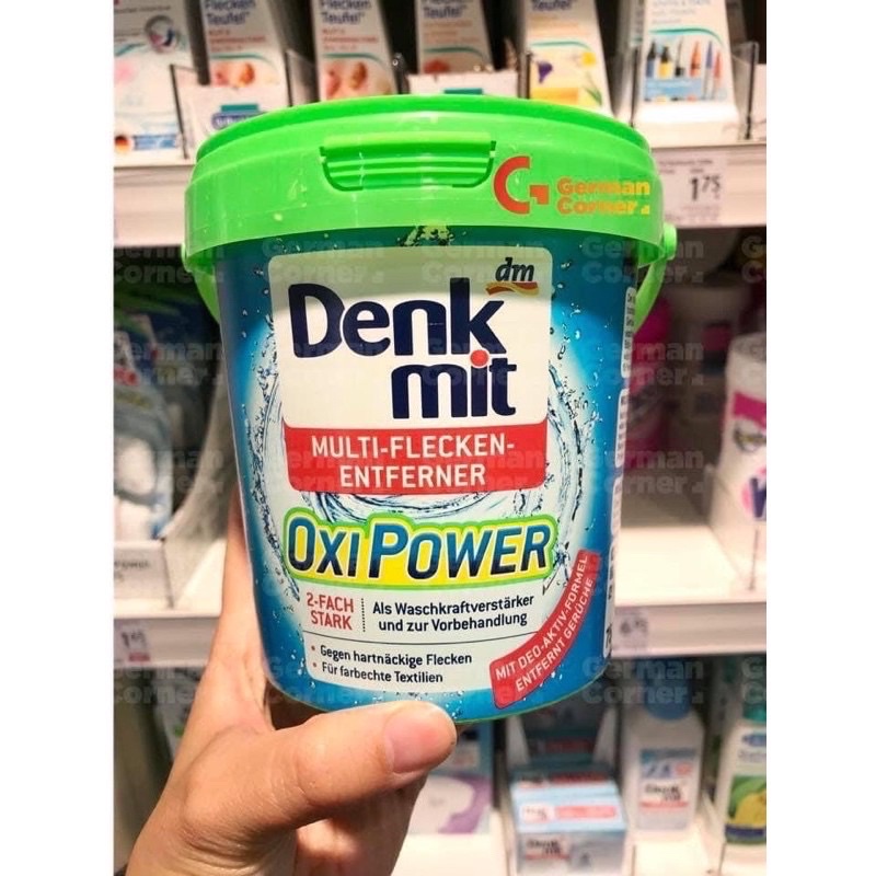 Bột giặt tẩy trắng quần áo DENKMIT  750g