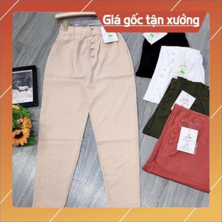 �� xả 🎁 quần đũi baggy nữ cúc bọc chuẩn shop
