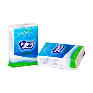 Khăn Giấy Lụa Pulppy Bỏ Túi (10 gói nhỏ)