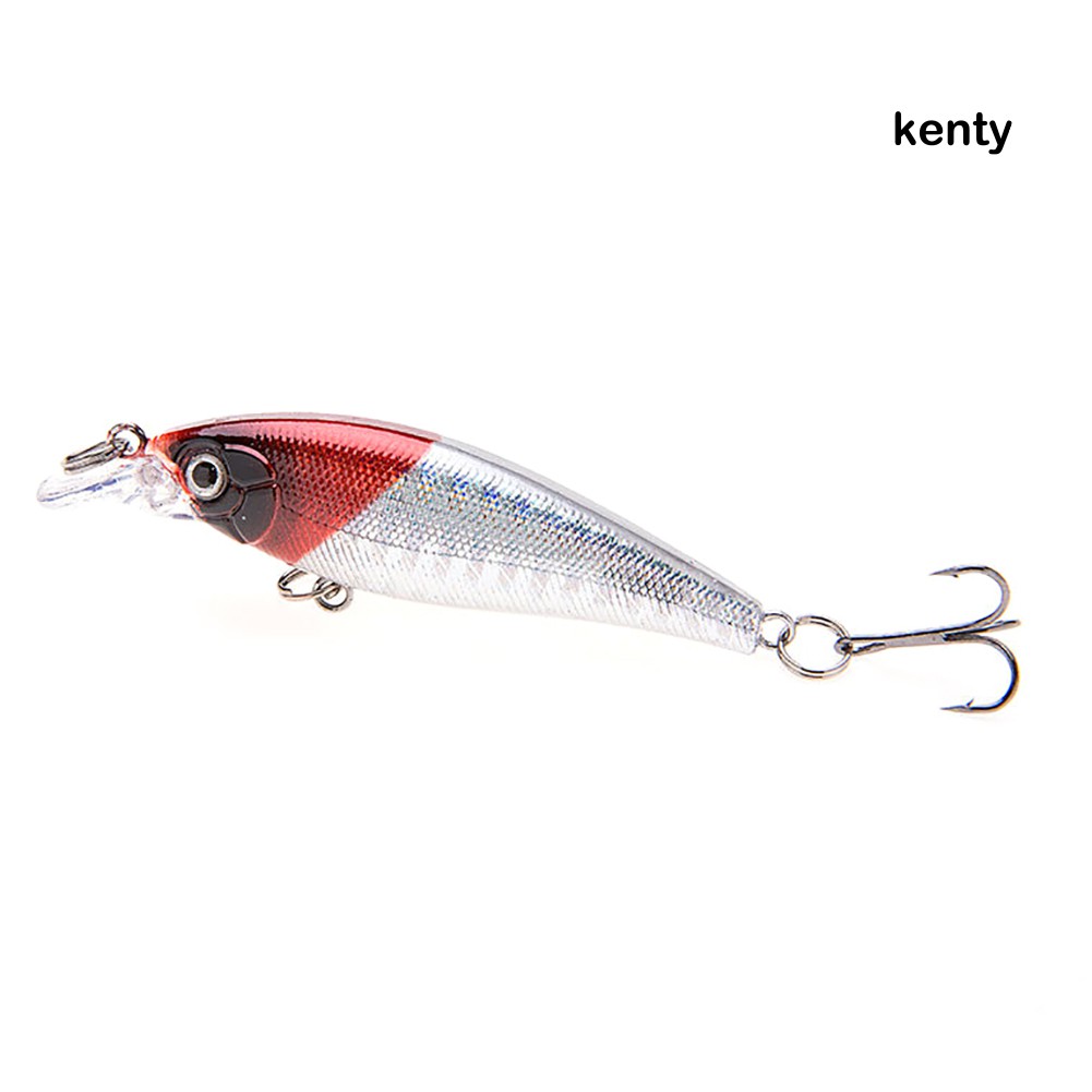 Đồ Chơi Nhân Vật Hoạt Hình Nhật Bản☀Mồi Câu Cá Giả Mắt 3D 7.5cm 6.7g 7.5G Có Móc