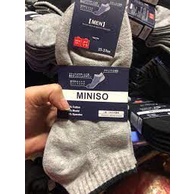 Tất nam cổ ngắn, cổ cao MINISO về sl nhiều, ôm lô, giá tại xưởng