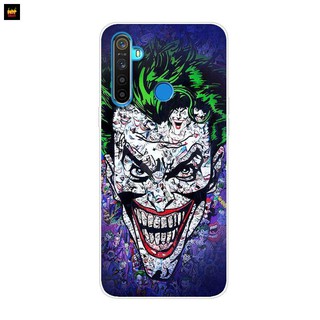 Ốp điện thoại TPU in họa tiết nhiều màu sắc cho OPPO Realme 5i Realmi 5 đẹp
