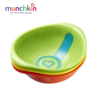 Bộ 3 bát ăn báo nóng Munchkin MK43880