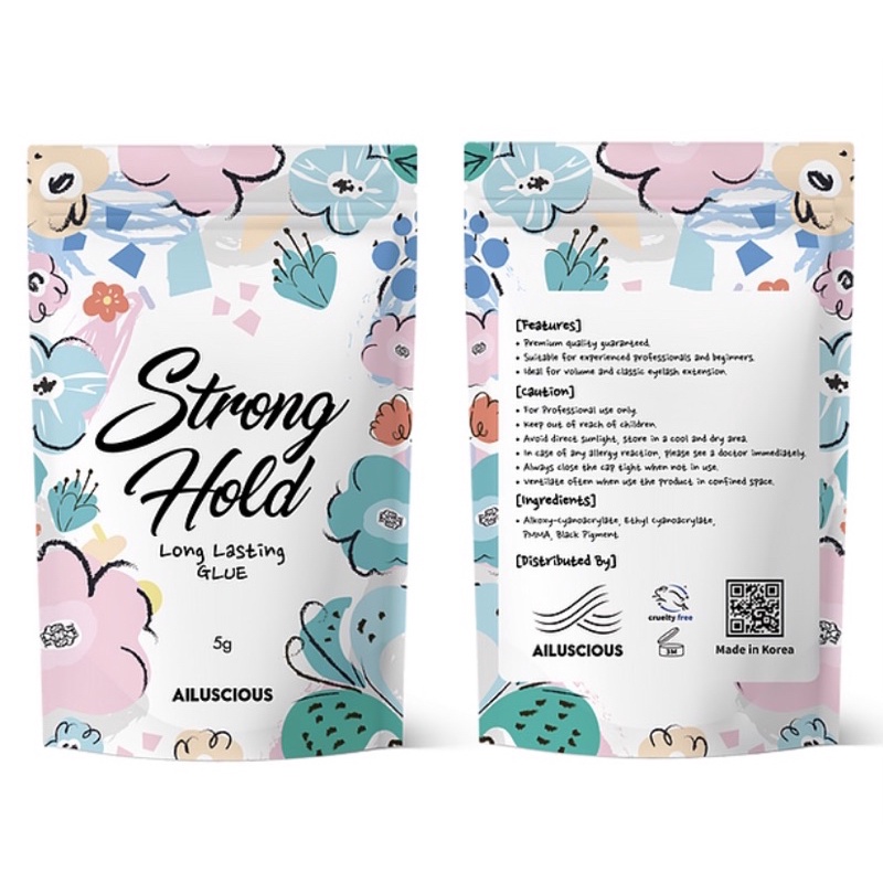 Keo nối mi strong hold 1-3s siêu bền_ít cay dụng cụ nối mi_THÚY HÀ