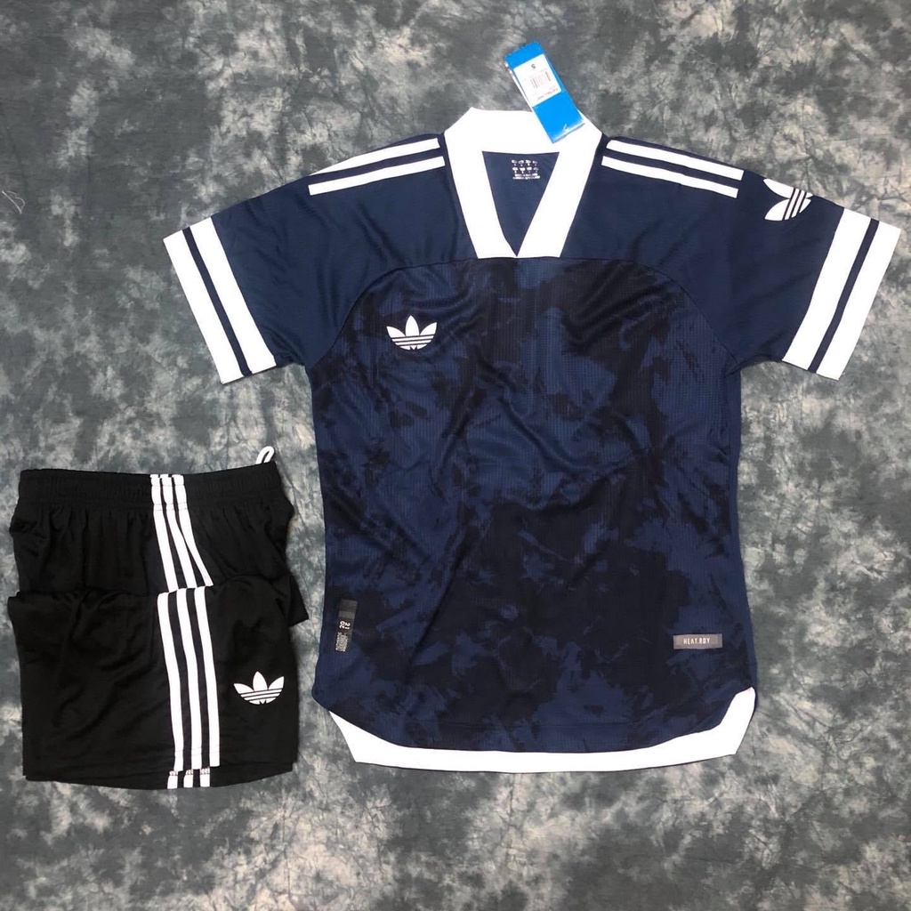 Áo bóng đá 🔥 Bộ Ba Lá ADIDAS phối màu - Cam kết Y Hình - Hàng xịn, Set thể thao đẹp năm 2021