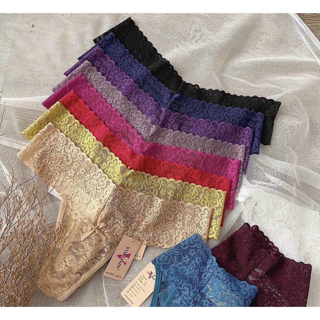 Quần Lót Lọt Khe Ren Sexy Lọt Khe Thông Hơi gợi cảm ôm dáng dạo đường cong quyến rũ QL1