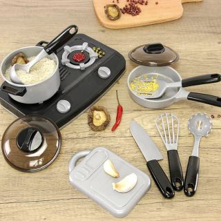 Bộ đồ chơi nấu ăn siêu chân thực giúp bé trở thành đầu bếp