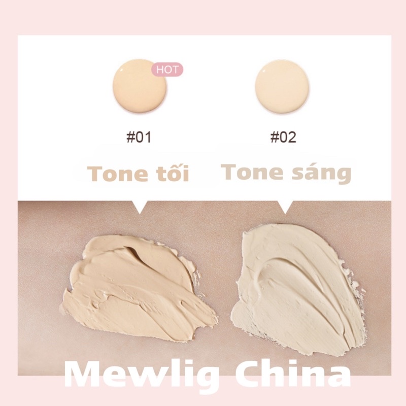 Kem Nền Kiss Beauty Nội Địa Trung Chống Thấm Nước Lâu Trôi 35ml