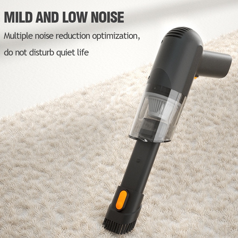 Máy Hút Bụi Cầm Tay Không Dây 3000PA 65W Đa Dụng Cho Xe Hơi/Văn Phòng/Nhà Cửa