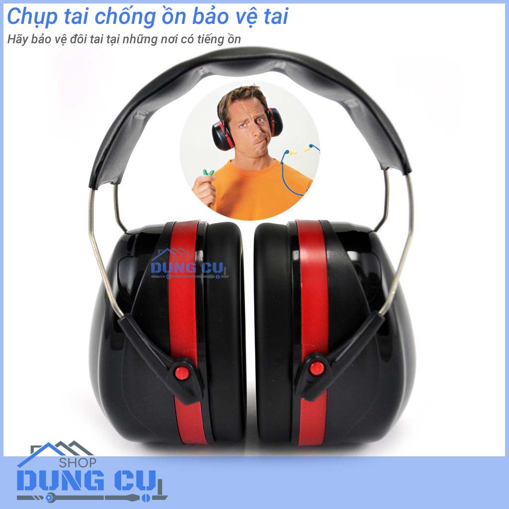 Chụp bịt tai chống ồn cỡ lớn bảo vệ tai TH808