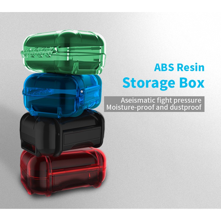 Hộp đựng tai nghe KZ làm bằng nhựa ABS cứng chống nước nhiều màu tùy chọn
