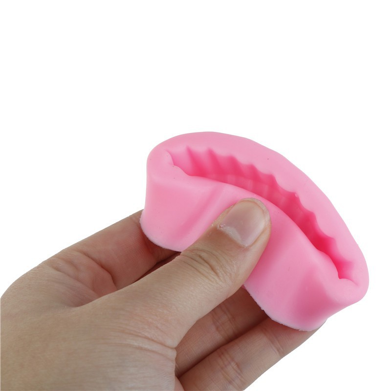 Khuôn Silicone Nhấn Bánh Hình Vỏ Sò 3D