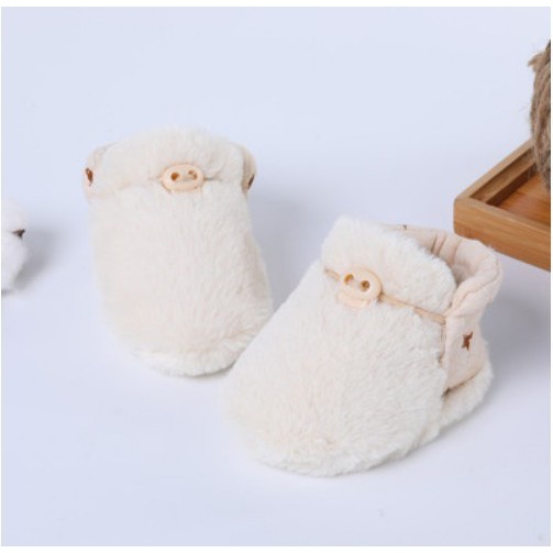 Giày cho trẻ sơ sinh mùa đông 100% cotton hữu cơ MAIWEI