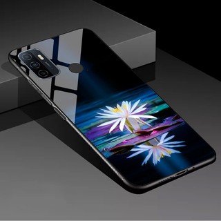 ỐP LƯNG MẶT KÍNH OPPO A53 CAO CẤP