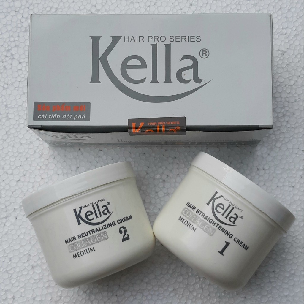 Wax Kella tạo kiểu tóc dành cho tóc Xoăn 250ml