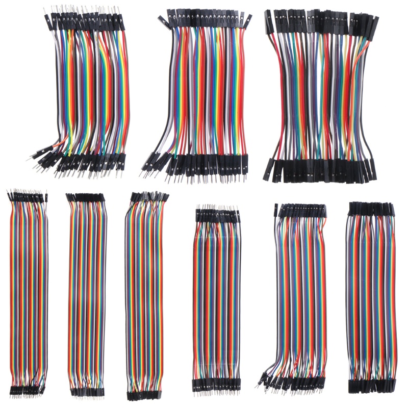 Set 40 Dây Cáp Nhiều Màu Sắc M-F / M-M / F-F