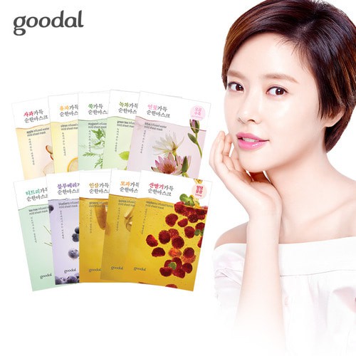 Mặt Nạ Giấy Cung Cấp Nước Goodal Mugwort Infused Water Mild Sheet Mask 23ml