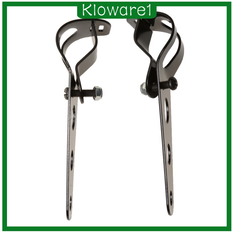 [KLOWARE1] Motorcycle Headlight Mount Bracket Fork Ear Bobber 27mm-32mm Black
