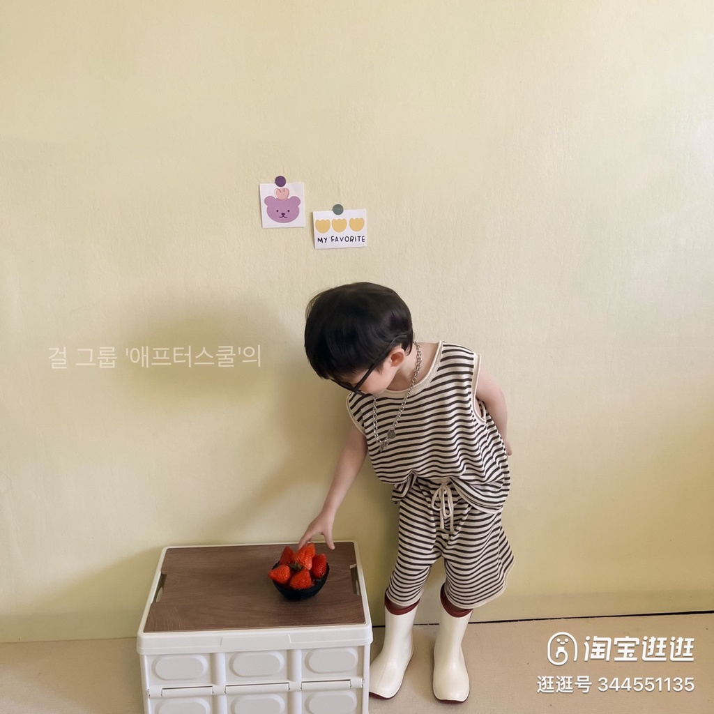 Bộ kẻ nhỏ đơn giản cho bé