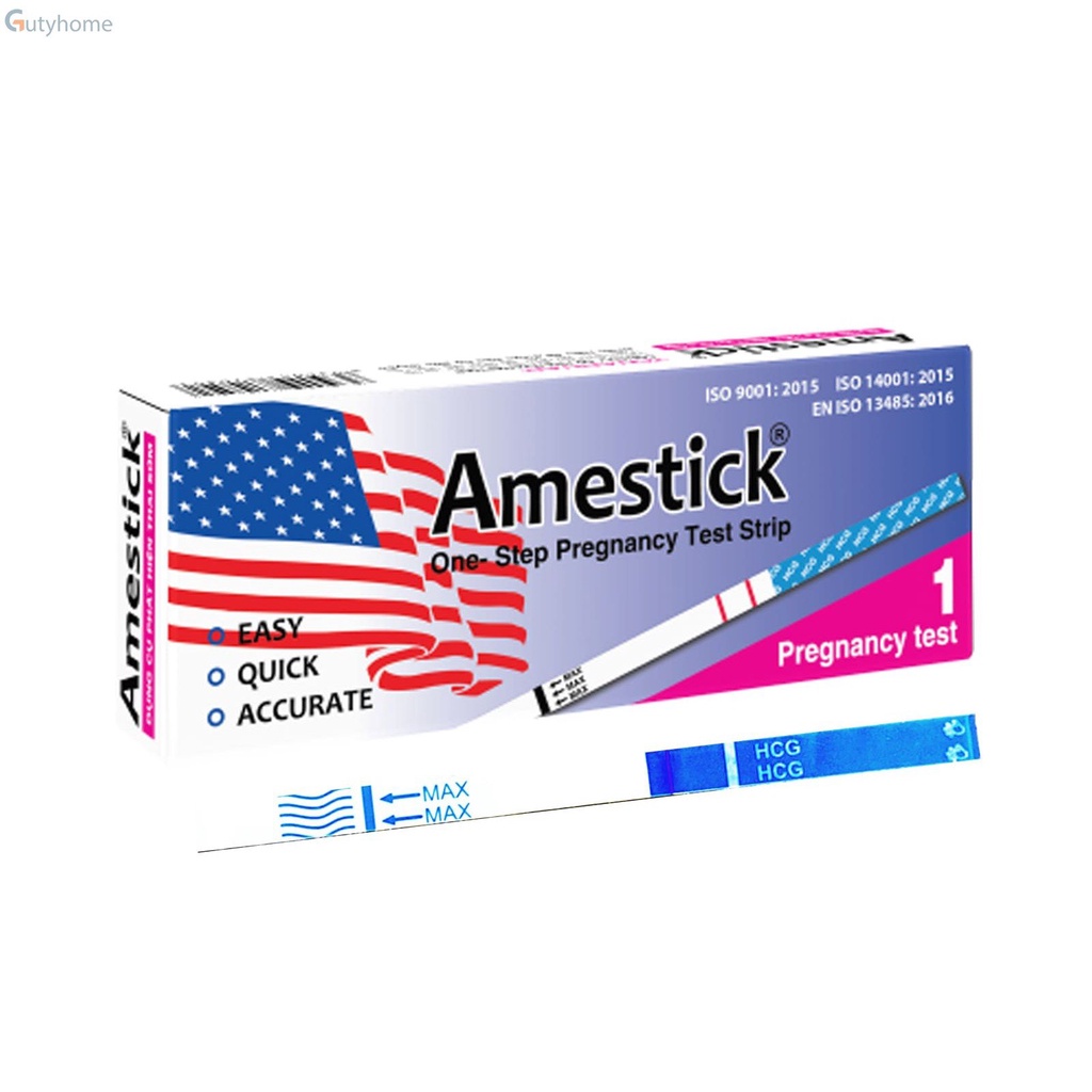 Que thử thai Amestick (Ame stick) - Dụng cụ test phát hiện thai sớm, nhanh chóng, chính xác (TANAPHAR)