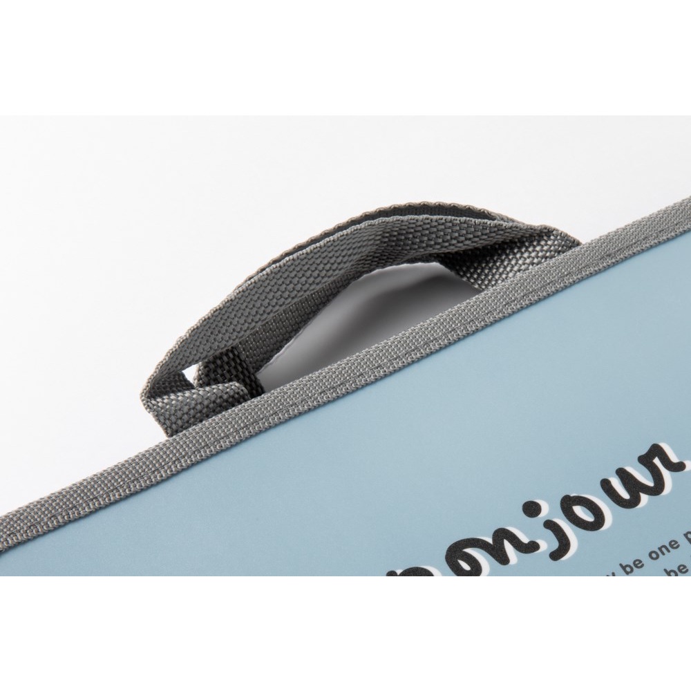 Túi Đựng Tài Liệu ARTBOX Hàn Quốc Khóa Kéo In Hình Gấu Có Tay Cầm Tiện Lợi