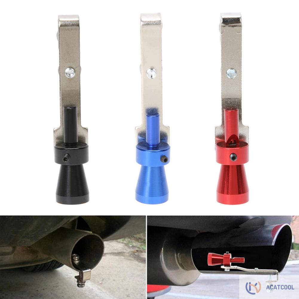 BEST FOR YOU! Size S Universal Car Turbo Sound Whistle Muffler Exhaust Pipe