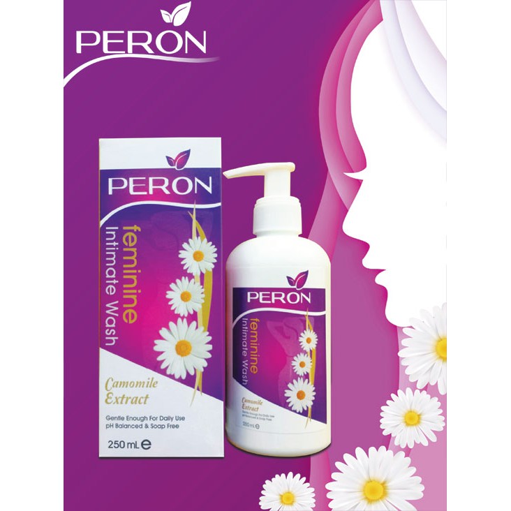 PERON INTIMATE WASH – Dung dịch vệ sinh phụ nữ nhập khẩu Châu Âu giúp bảo vệ và ngăn ngừa viêm nhiễm vùng kín (150ml)