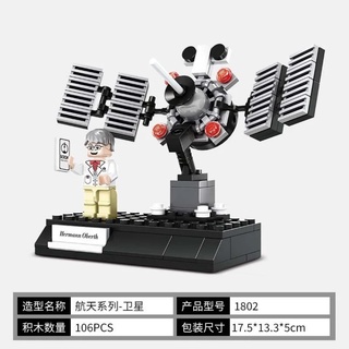 Mô hình lắp ráp phi hành gia mini