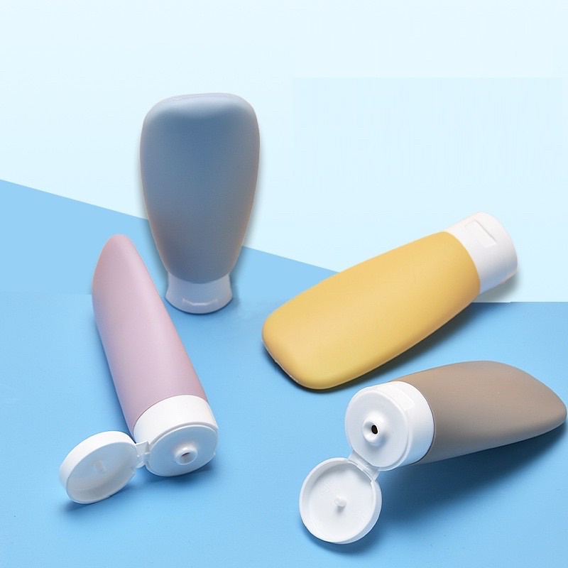 Chai chiết mỹ phẩm 60ml (SET 3 CÁI) FREESHIP  Lọ chiết dầu gội, sữa tắm nhựa dẻo