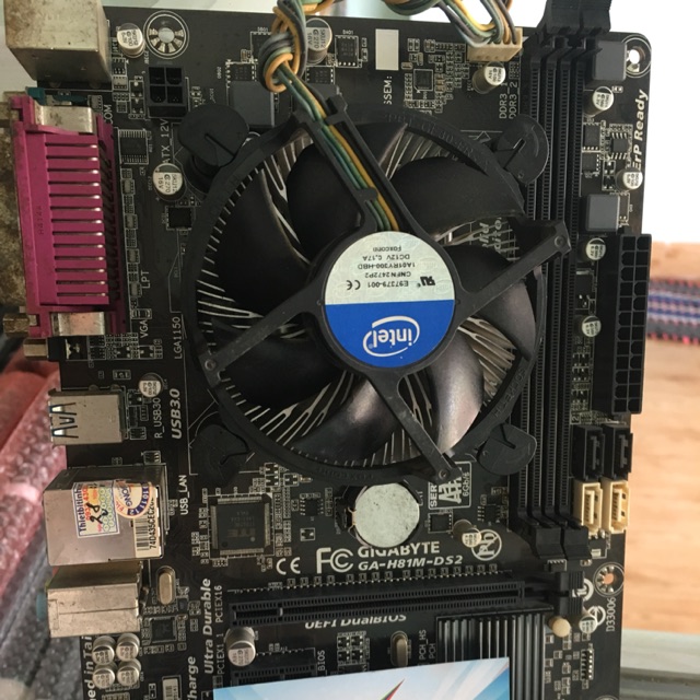 combo h81 gigabyte cpu g3258 vga gt740 1g/ddr5/128bit