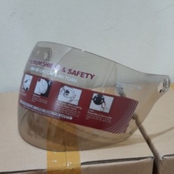 Kính thay thế Mũ bảo hiểm 3/4 HONDA, GRO kiểu dáng honda, HJC-kính trà