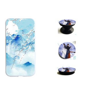 Combo Ốp lưng điện thoại Vân Thâm Bất Xứ và giá đỡ điện thoại Ngụy Anh (Tiêu Chiến) - Lam Trạm - Ma đạo tổ sư