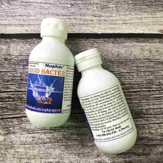 Nuphar Liquid Bacter - Dung dịch chống sốc nước cho cá