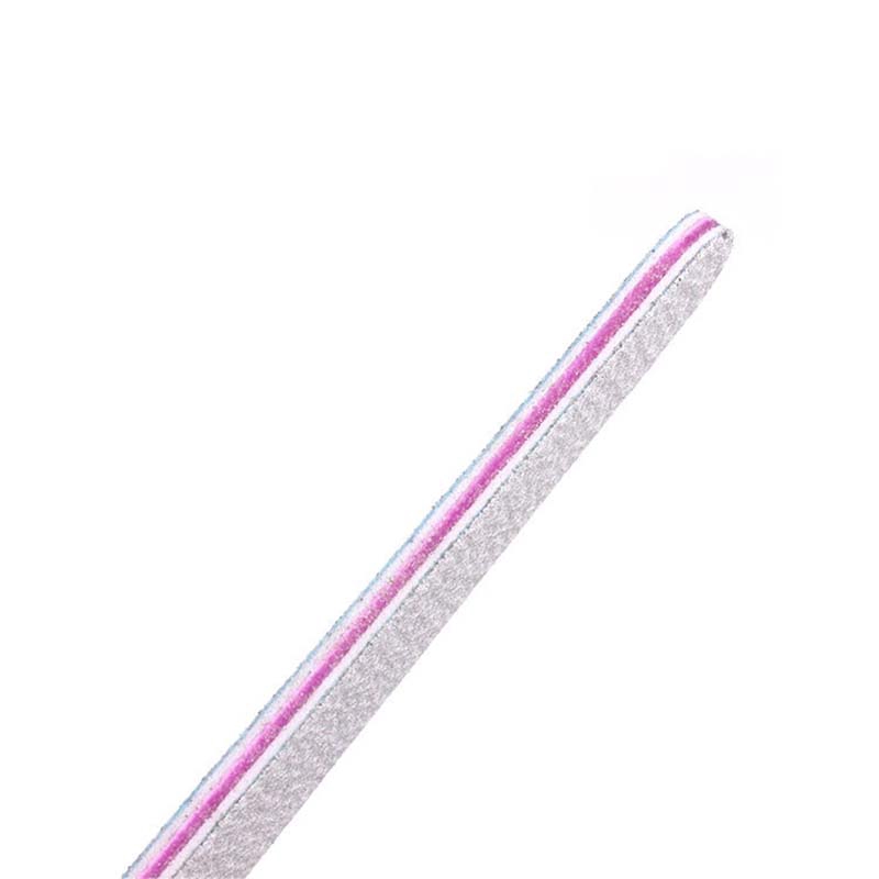 [Hàng mới về] Bộ 10 dũa móng tay bằng acrylic kích thước 100 / 180
