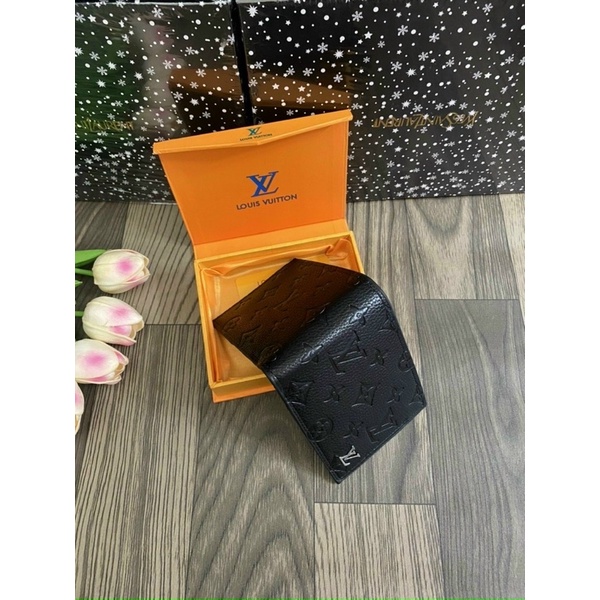 Ví Nam gập bỏ túi da mềm lv gc hm fullbox nam châm
