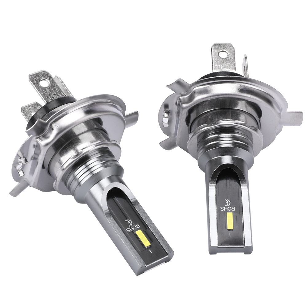 Bộ 2 bóng đèn pha 2000lm h4 h7 12v-24v LED cho xe mô tô/ xe hơi