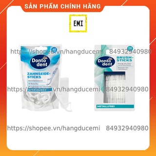 Tăm xỉa răng nha khoa 2 đầu Dontodent Đức - Hàng nước Đức