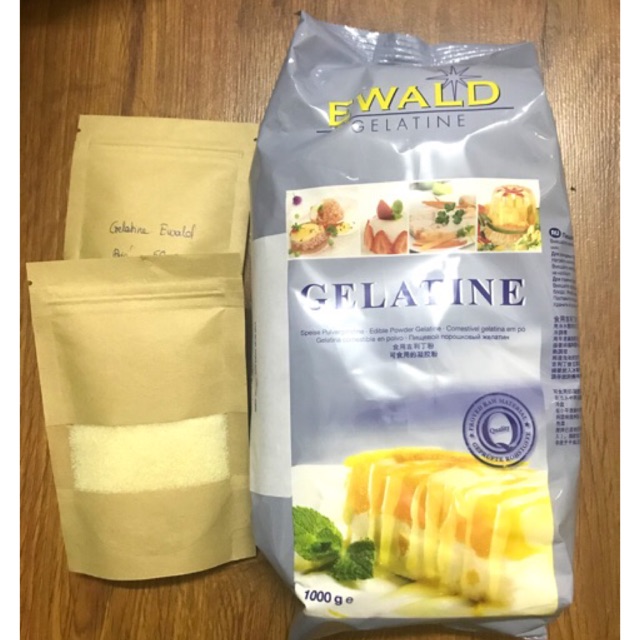 Bột Gelatine Ewald - Đức (Gói dùng thử)
