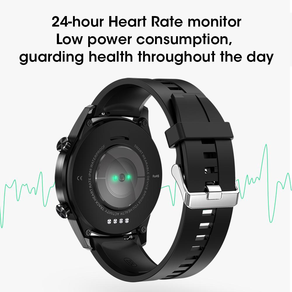 Đồng hồ thông minh mới L13C Tuổi thọ pin dài IP68 Bluetooth không thấm nước Smartwatch Huyết áp nhịp tim theo dõi tập thể dục Vòng đeo tay nam VS L11 L12 L13