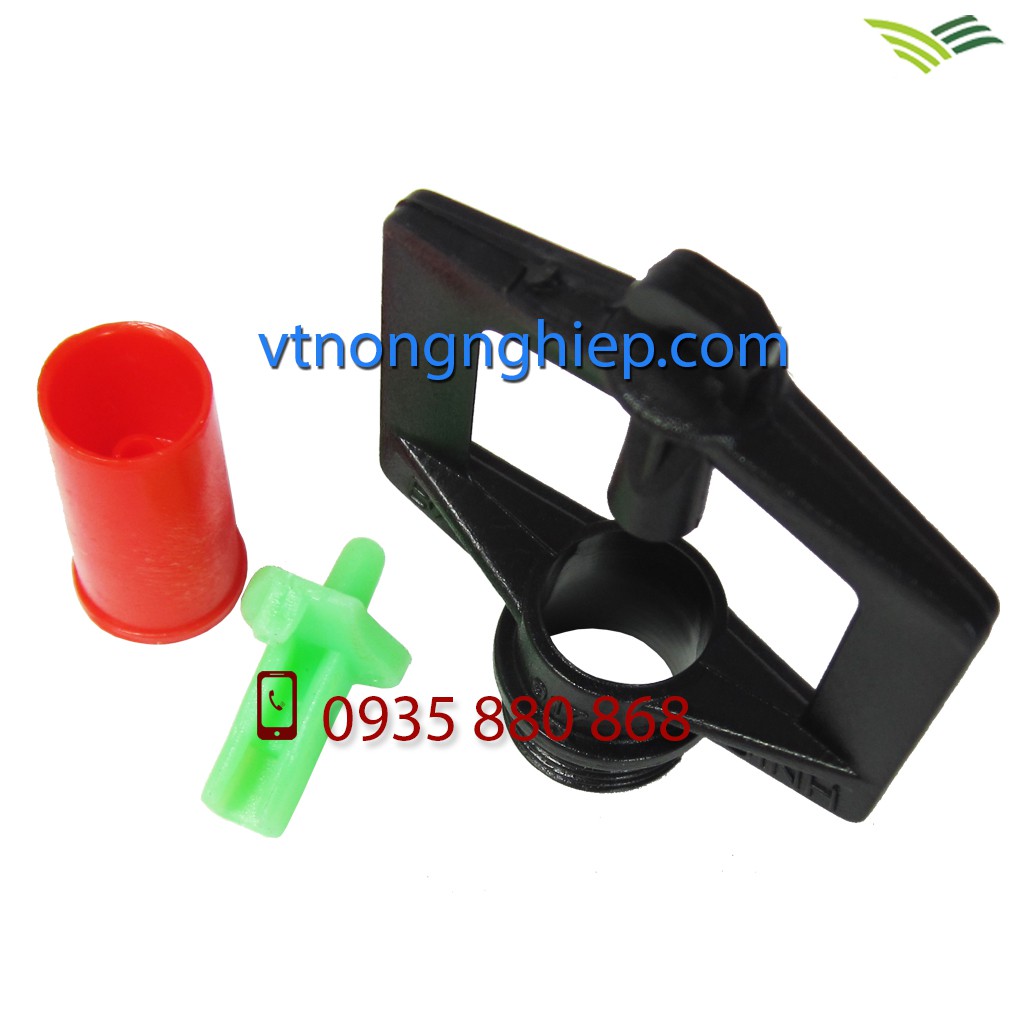 10 BÉC TƯỚI PHUN MƯA BB-917 kèm nối 21 răng trong 17