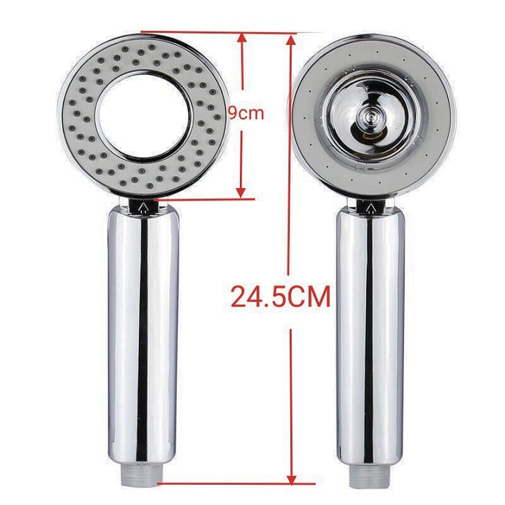 🌏FREE SHIP🌎 Vòi sen tắm 2 mặt xịt tăng áp phong cách Nhật - ZHK