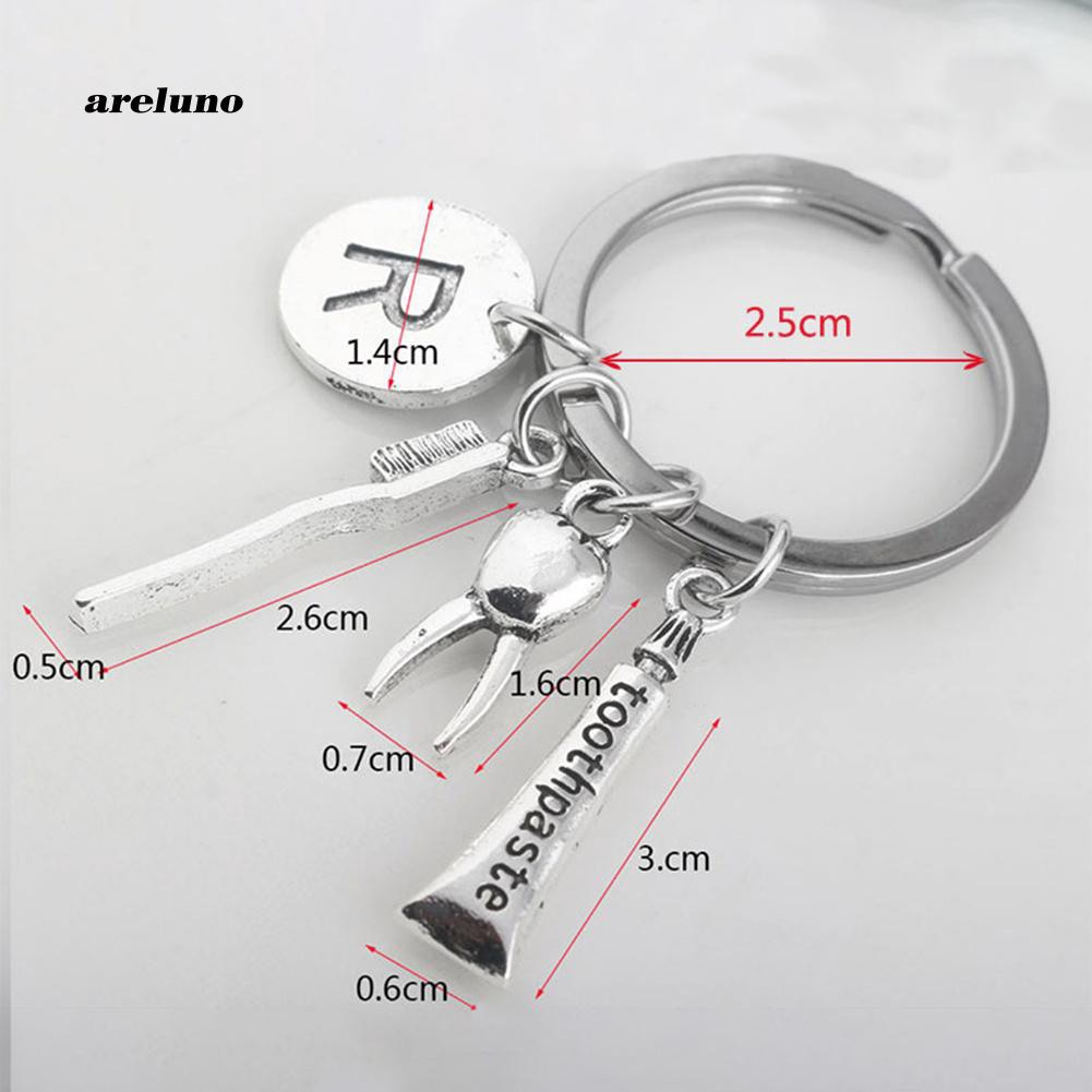 Móc khóa dán tường hình răng sáng tạo dễ thương