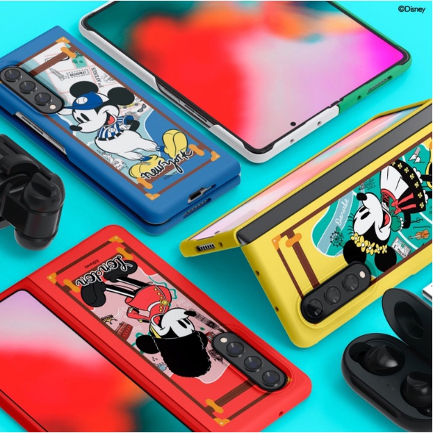 Ốp Lưng Điện Thoại Hình Disney Mickey Dành Cho Samsung Galaxy Z Fold4 / Z Fold 4 5G