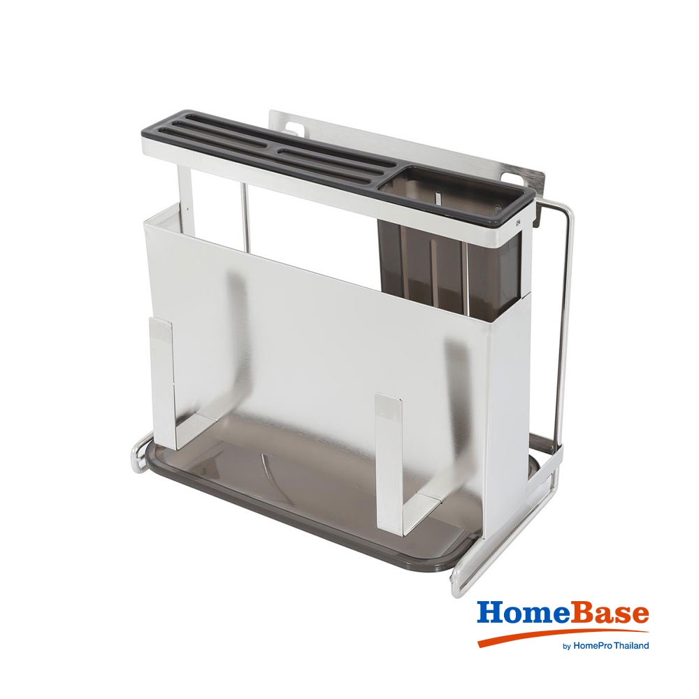 HomeBase KECH Kệ để thớt bằng thép không rỉ Thái Lan 25x23x14.5cm