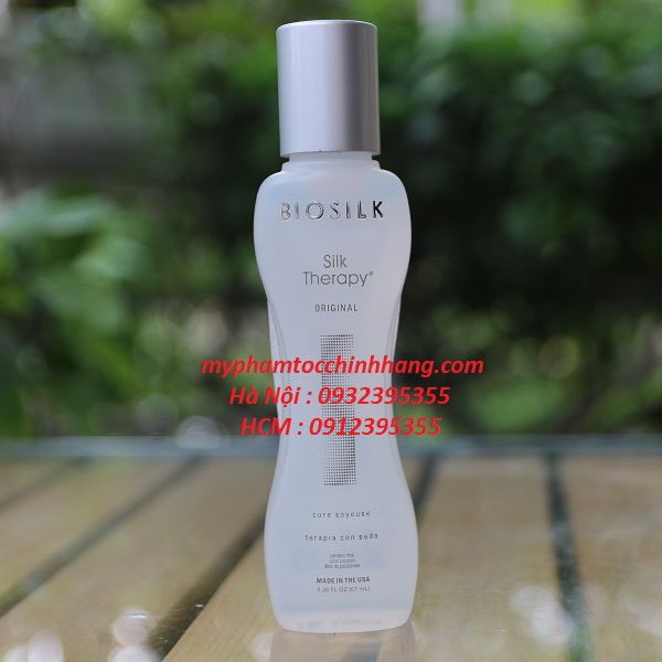 (SALE 50% - DATE 6/ 2023) TINH DẦU BÓNG DƯỠNG TÓC - BIOSILK SILK THERAPY 67ML