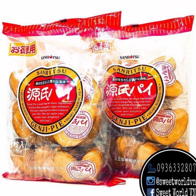 Bánh bướm Sanritsu (300g) - Nhật Bản